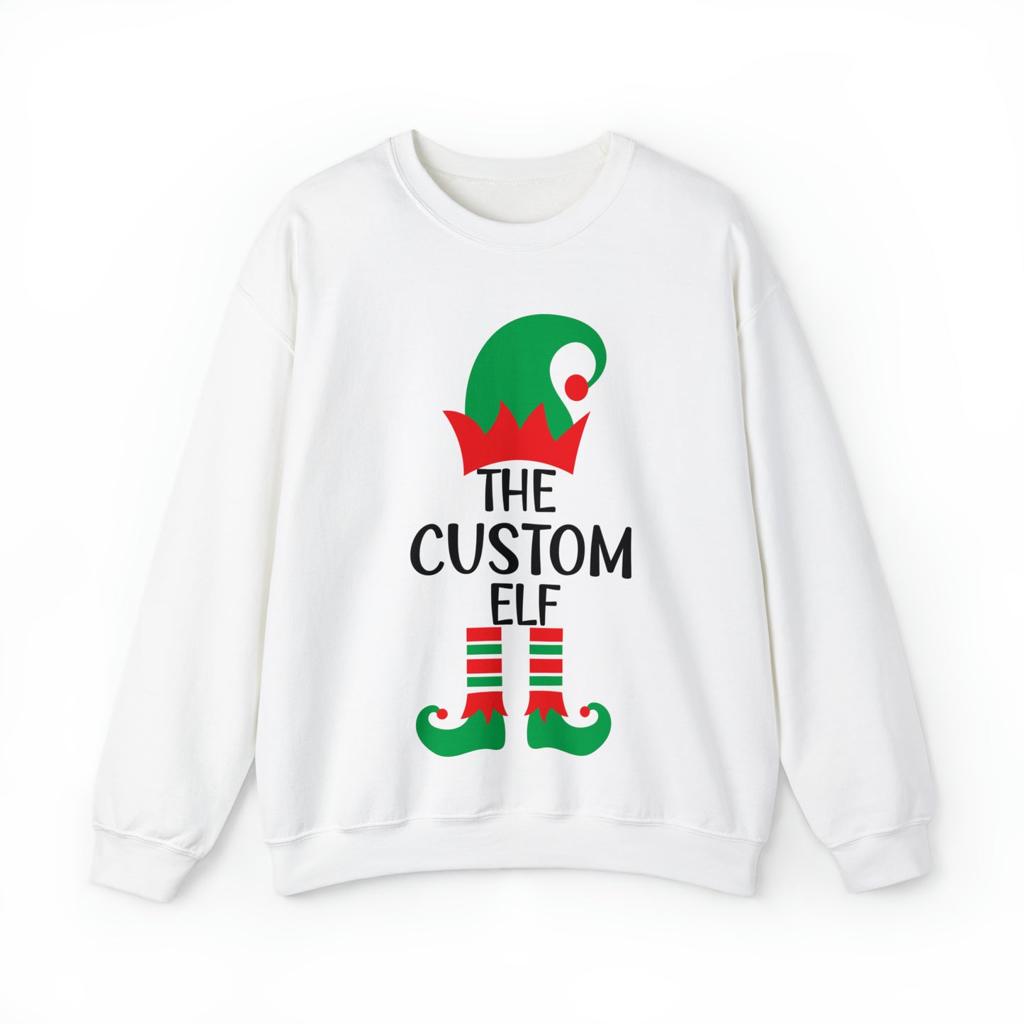 Custom The Elf Sweatshirt, Christmas Elf Sweatshirt, Christmas Family Matching, Christmas Family Matching, Funny Christmas Sweatshirt, S869