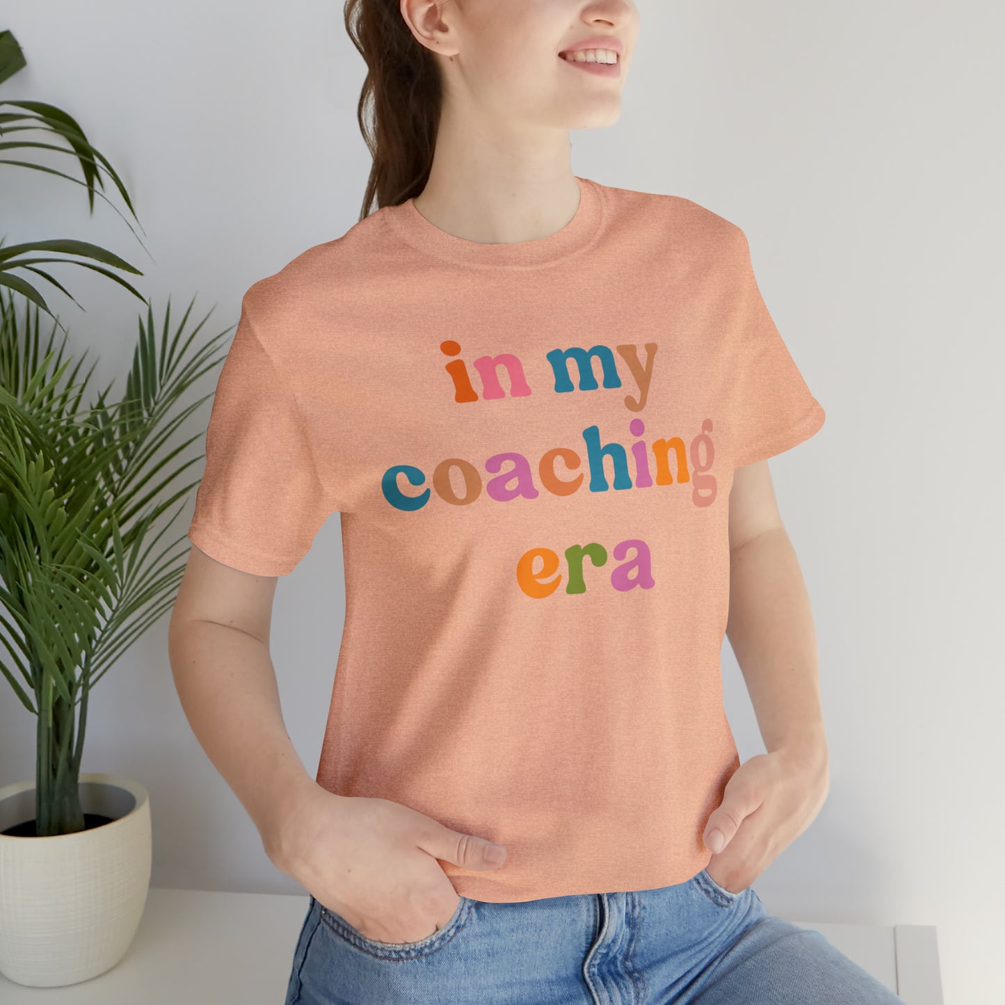 In My Coaching Era Shirt, Retro Coach Shirt, Shirt for Sports Coach, Cute Coaching Shirt, Gift for Coach, T594