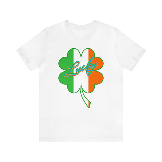 St Patrick's Day Lucky Shirt, Women's St Patty's Shirt, Shamrock tee, St Patrick's Day Tee, Cute St Patty's Shirt, Shamrock Shirt, T1481
