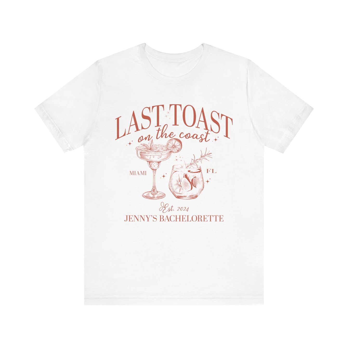 Last Toast on the Coast Beach Bachelorette Party Shirt, Custom Bachelorette Shirts, Personal Luxury Bachelorette, Social Club Bach, T1558