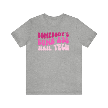 Nail tech shirt, Gift for nail tech, Cute Nail Tech Shirt, Women's Shirt, Nail Tech Grad, Gift For Manicurist, T457