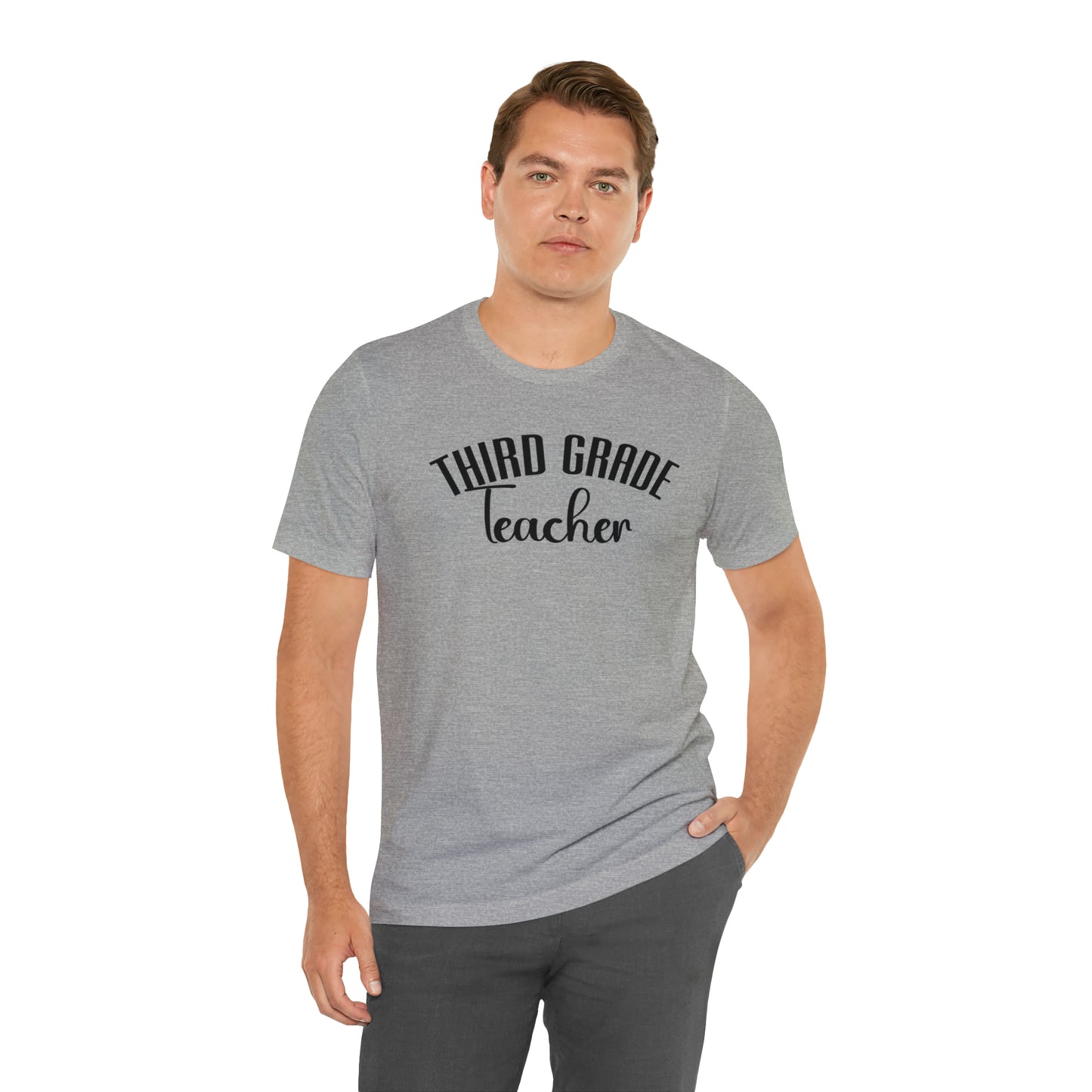 Cute Teacher Shirt, Third Grade Teacher Shirt, Teacher Appreciation Shirt, Best Teacher Shirt, School Shirt, T517