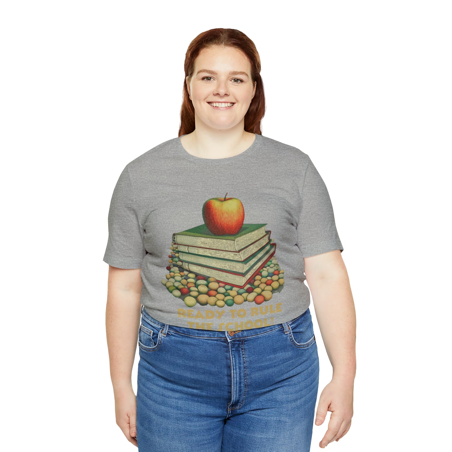 Back to school shirt funny for student - Ready to rule the school, T152