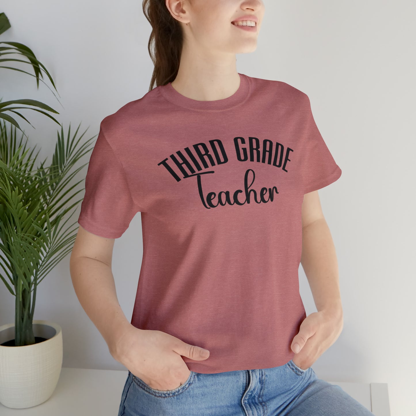 Cute Teacher Shirt, Third Grade Teacher Shirt, Teacher Appreciation Shirt, Best Teacher Shirt, School Shirt, T517