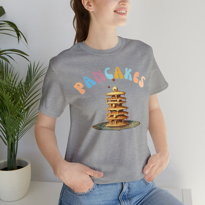 Pancakes Shirt, Pastry Chef Shirt, Baking Mom Shirt, Retro Pancakes Shirt, Pancake Lover Shirt, T273