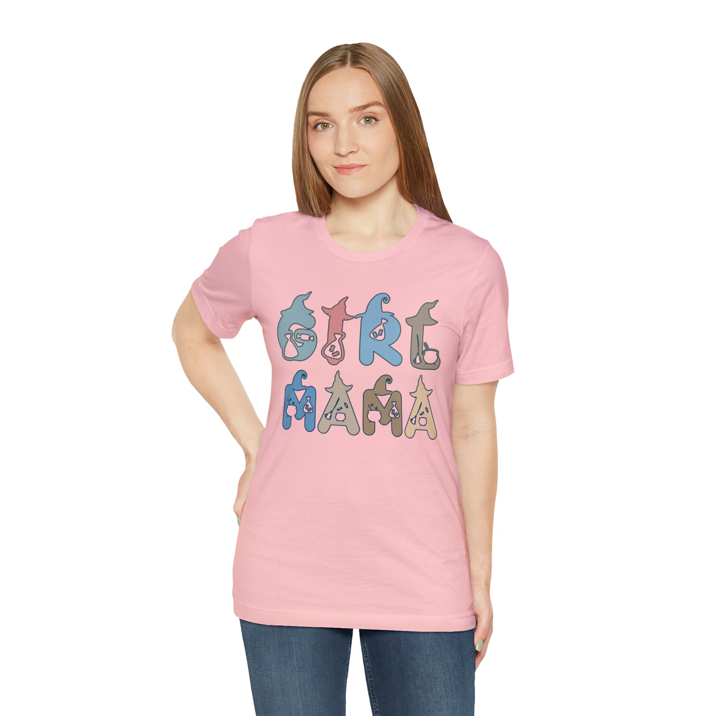Gift For Mom From Daughter For Halloween, Girl Mama Shirt, Mama Shirt, Girl Mom Shirt, T318
