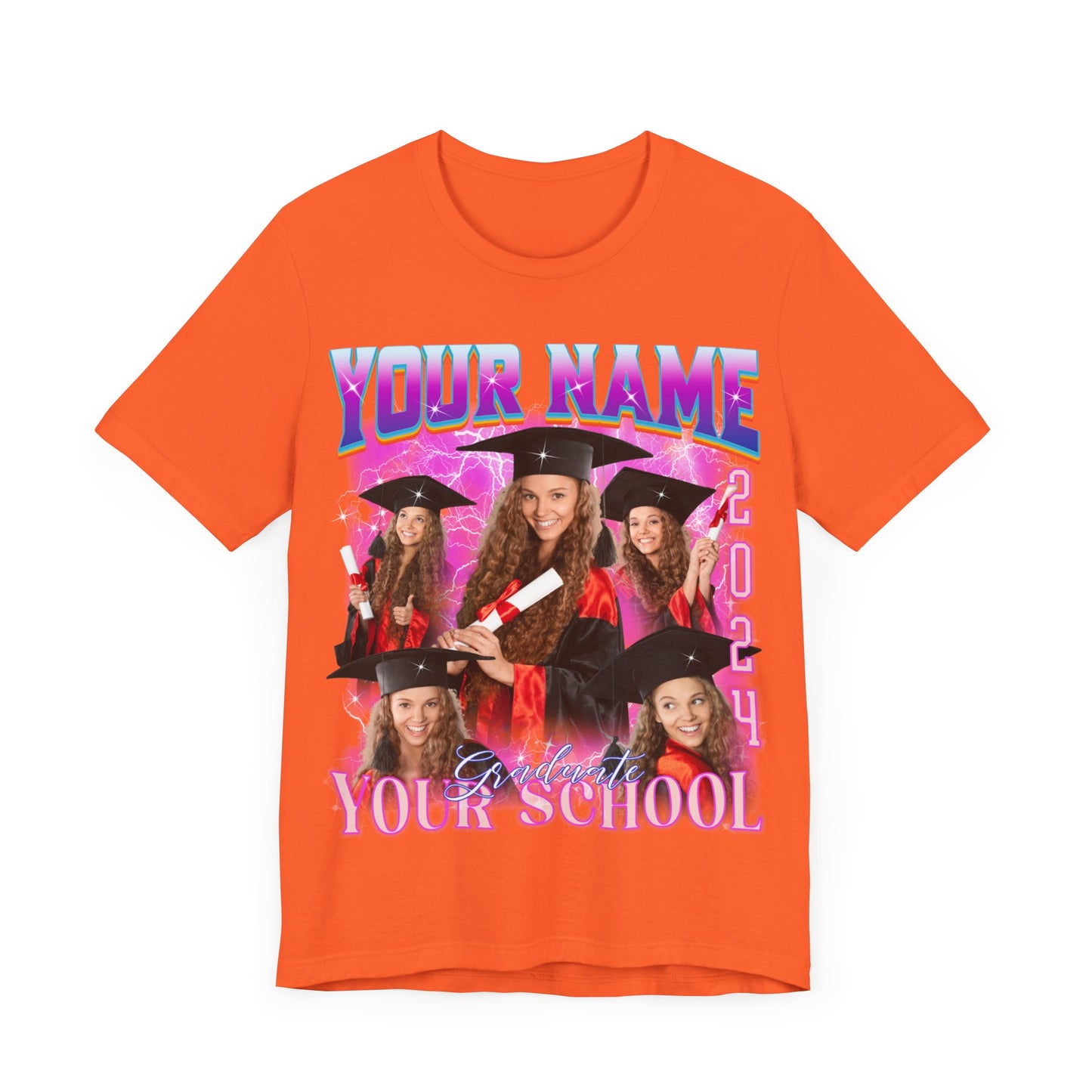 Graduation Party Shirt, Custom Bootleg Rap Tee For Graduation, Custom Graduation Shirt, Custom Photo Graduate Shirt, Senior T-Shirt, T1634