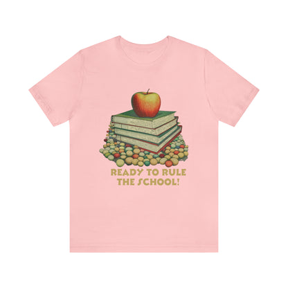 Back to school shirt funny for student - Ready to rule the school, T152