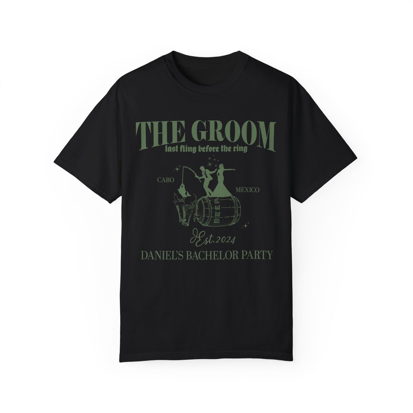 The Groom Bachelor Party Shirts, Last Fling Before The Ring Groom Shirt, Group Bachelor Shirt, Fishing Bachelor Party Shirt, 20 CC1604