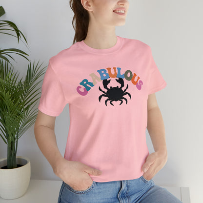 Crab Shirt for Her, Crabulous Shirt, Crab Shirt, Beach Shirt, Summer Vibe Shirt, Crab Hunt Shirt, Sea Life Shirt, Ocean Shirt, T477