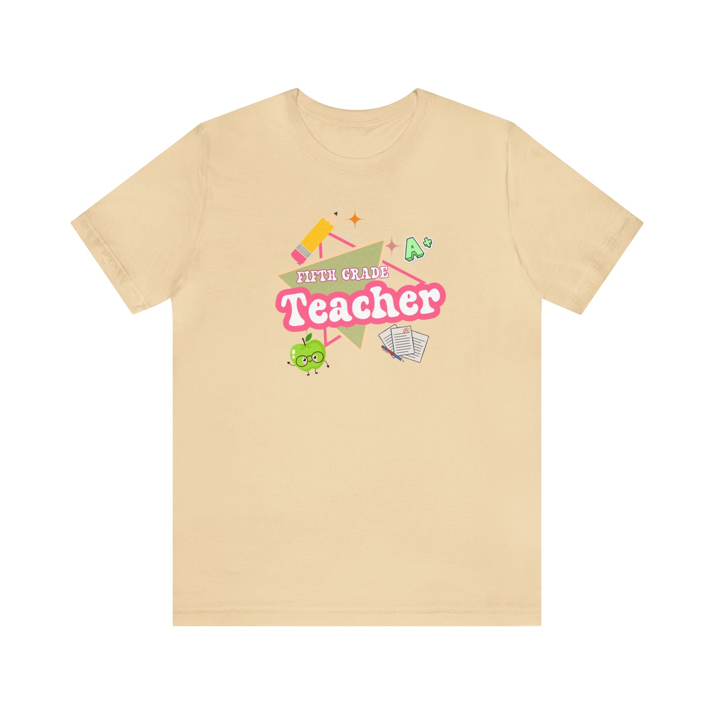 Fifth Grade Teacher Shirt, Teacher Tshirt Retro 6th Grade, Back to school Teacher, Appreciation Teacher Tee Gifts, T553