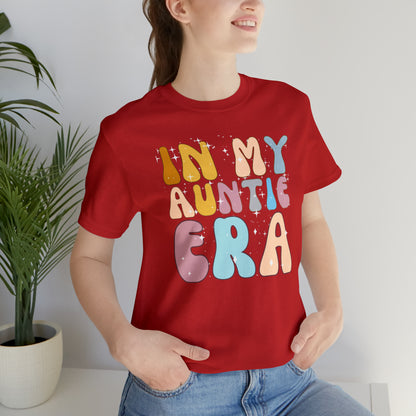 Aunt Gift from Niece, In My Auntie Era Shirt, Auntie Shirt, Gift for Aunts, Favorite Aunt Shirt, Cool Aunt Shirt, T276
