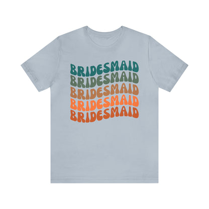 Retro Bridesmaid TShirt, Bridesmaid Shirt for Women, T290