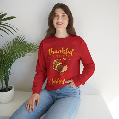 Thankful For My Kindergarten Turkey Sweatshirt, Thanksgiving Dinner Sweatshirt, Family Thanksgiving Shirt, Thanksgiving Turkey Shirt, SW860