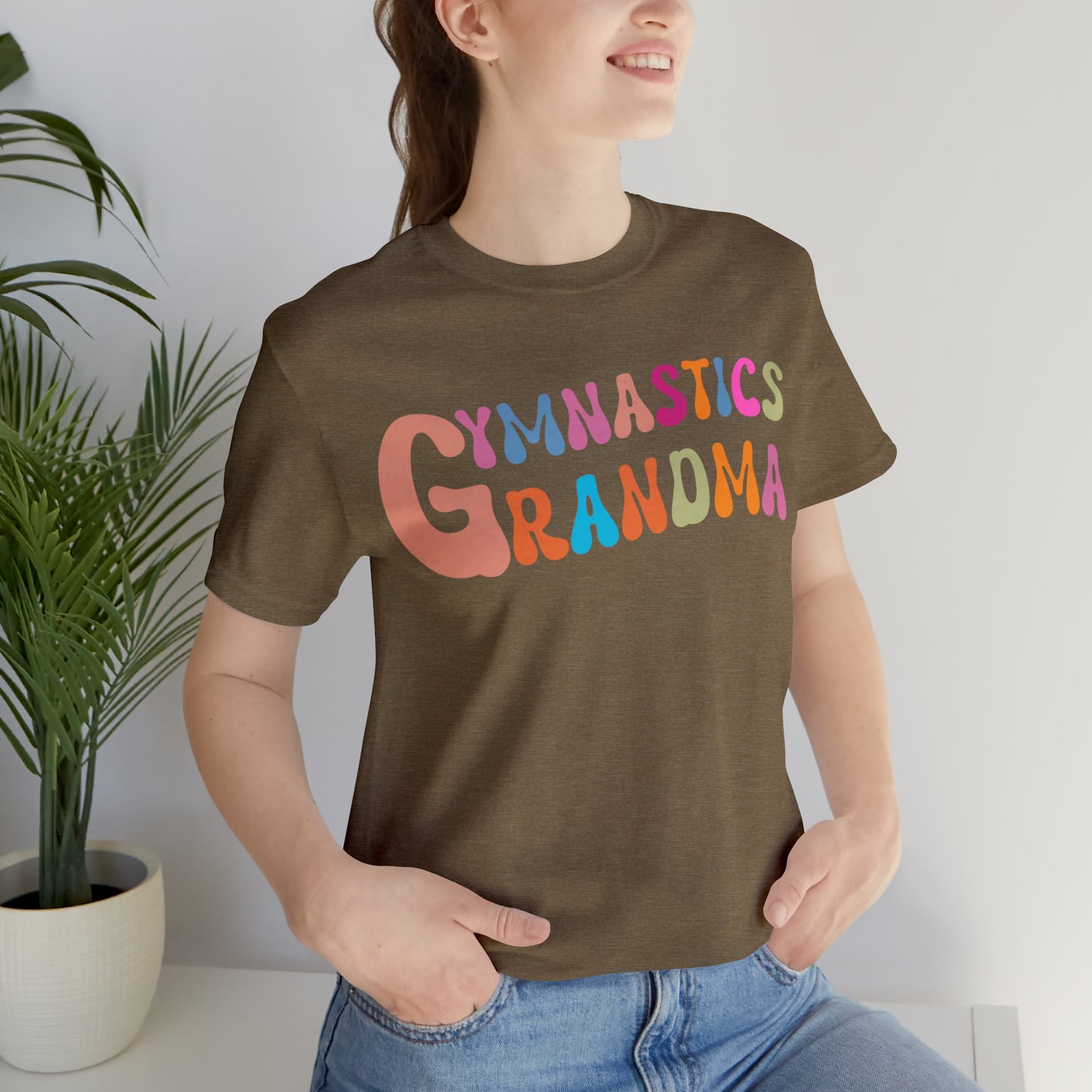 Retro Gymnastic Grandma Shirt, Gymnastic Grandma Shirt, Sports Grandma Shirt, Cute Gymnastic Shirt for Grandma, T487