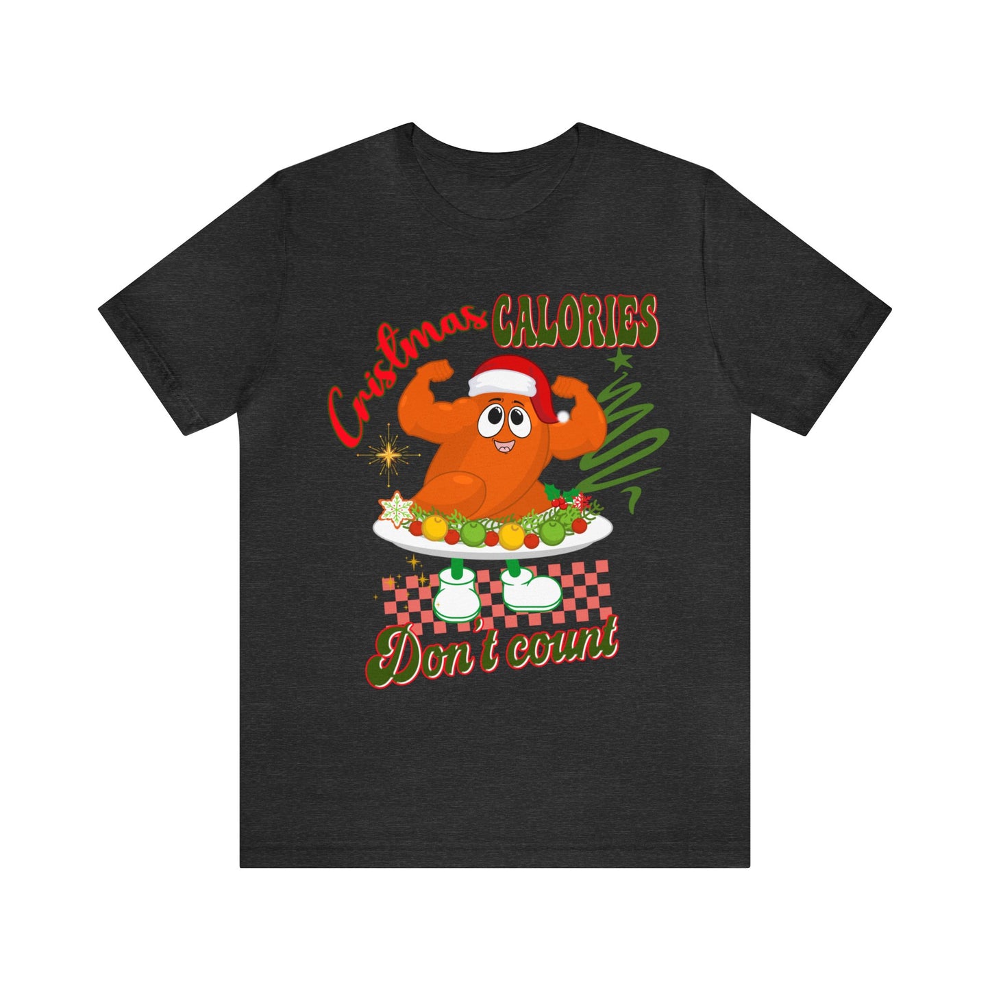 Christmas Calories Don't Count Shirt, Funny Christmas Shirt, Christmas Gift, Xmas calories shirt, Christmas calories, T875