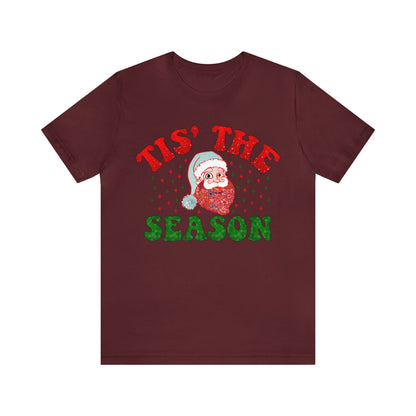 Christmas Tis The Season Shirt, Merry Christmas Shirt, Christmas Tree Cake Sweater, Christmas Tree Shirt, Christmas Cake Shirt, T886