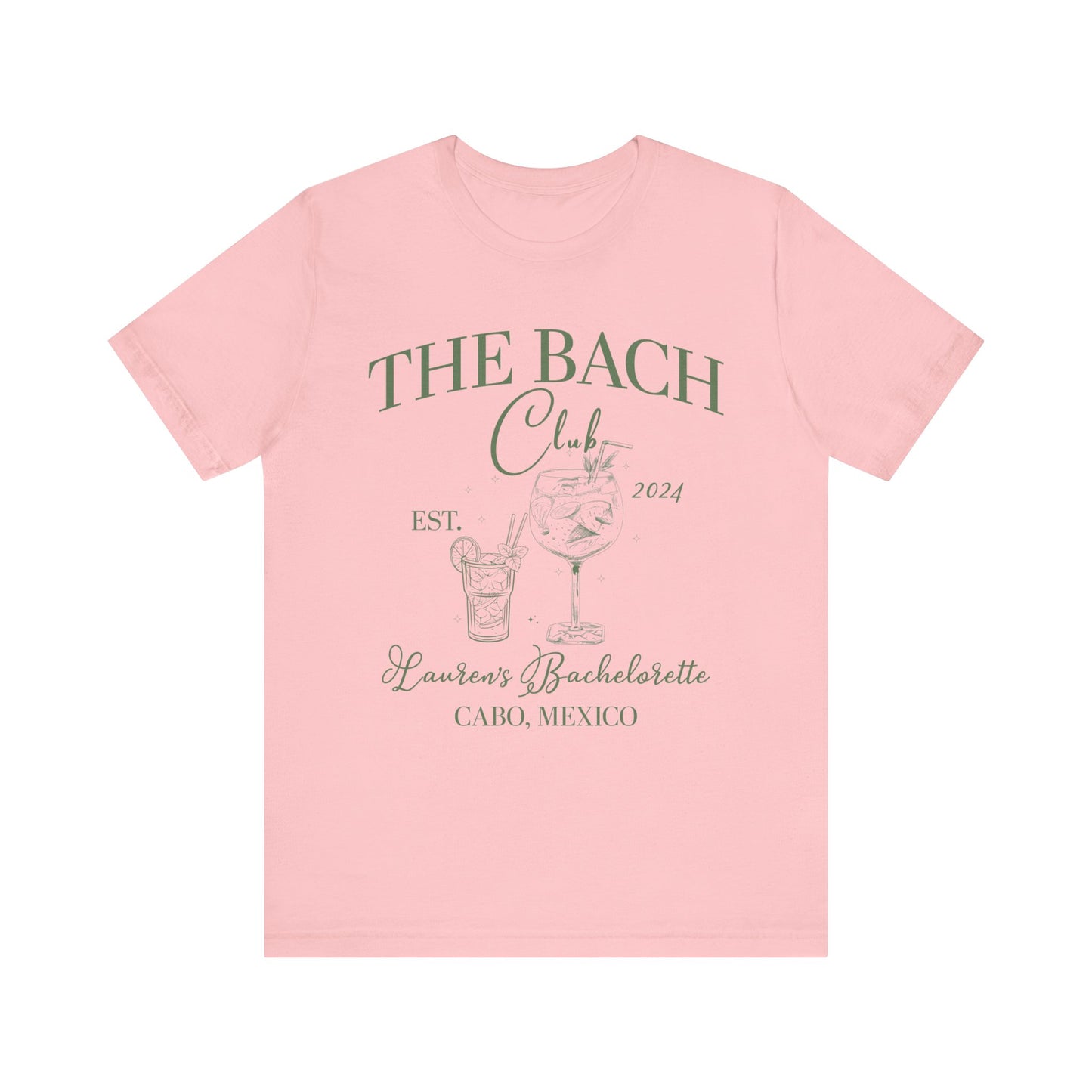 Custom The Bach Club Shirt, Custom Location Bachelorette Shirt, Personalized Bride Shirt, Future Bride Shirt for Bridal Party, T1495