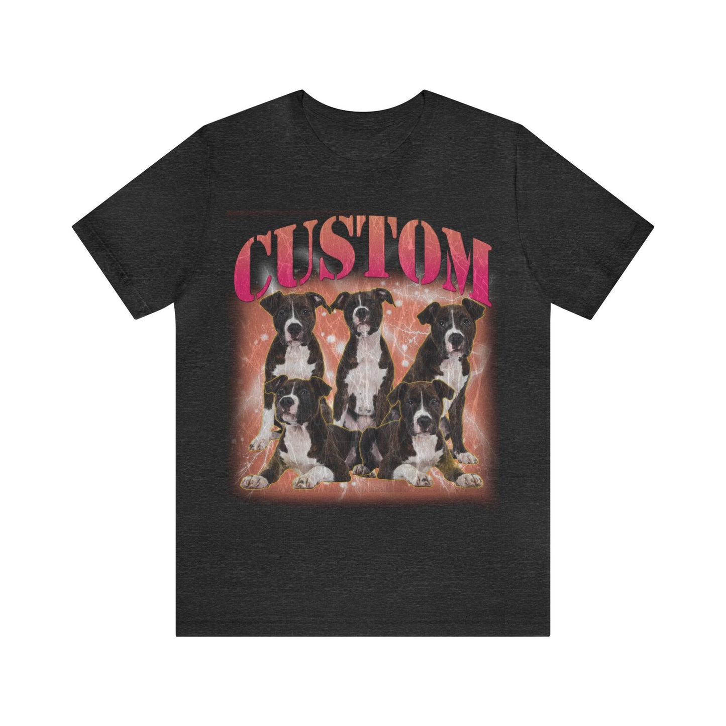 Retro Custom Your Own Bootleg Tee, Custom Cat Bootleg Tee, Custom Dog Bootleg Tee, Custom dog portrait, Vintage Graphic 90s Tshirt, T1393