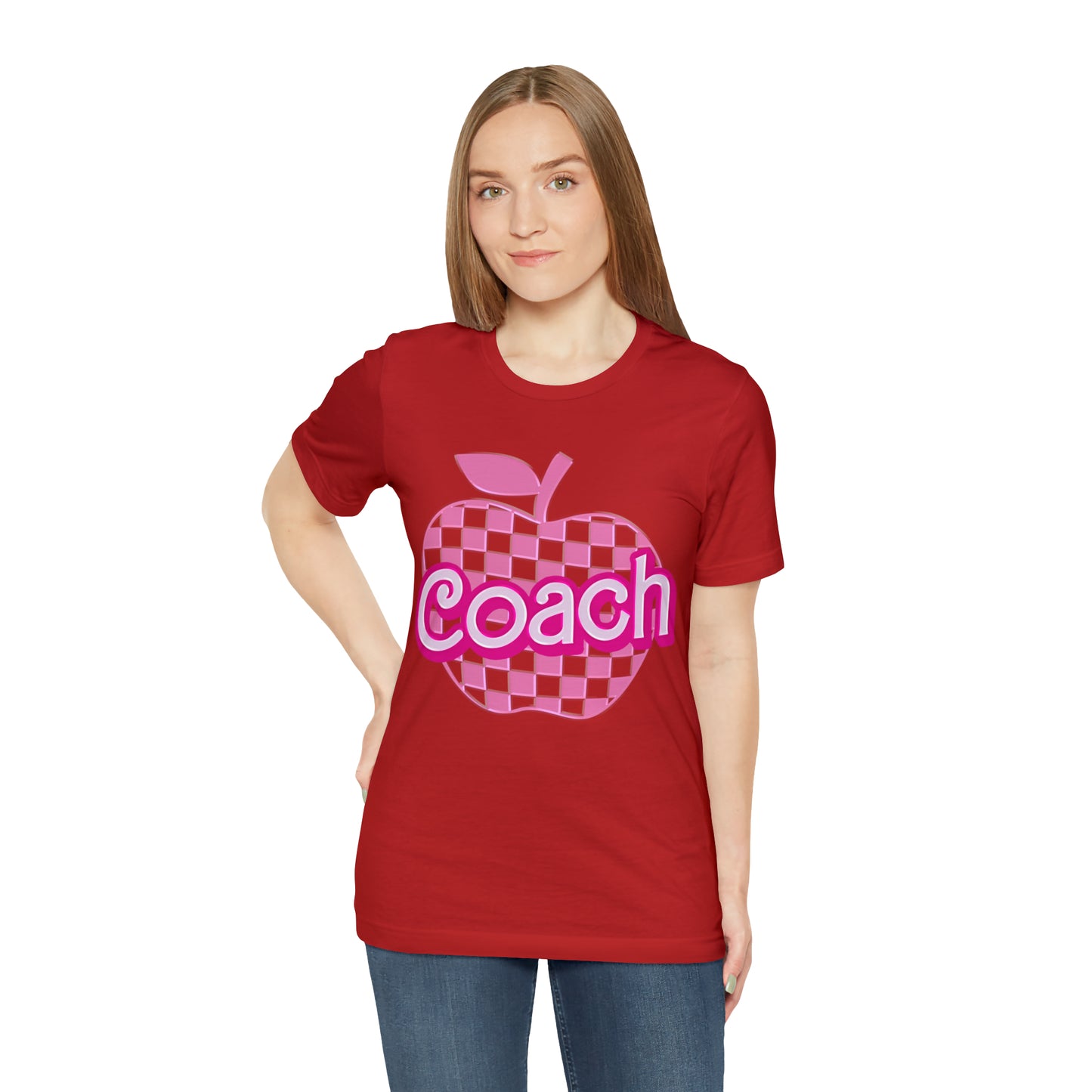 Coach shirt, Pink Sport Coach Shirt, Colorful Coaching shirt, 90s Cheer Coach shirt, Back To School Shirt, Teacher Gift, T815