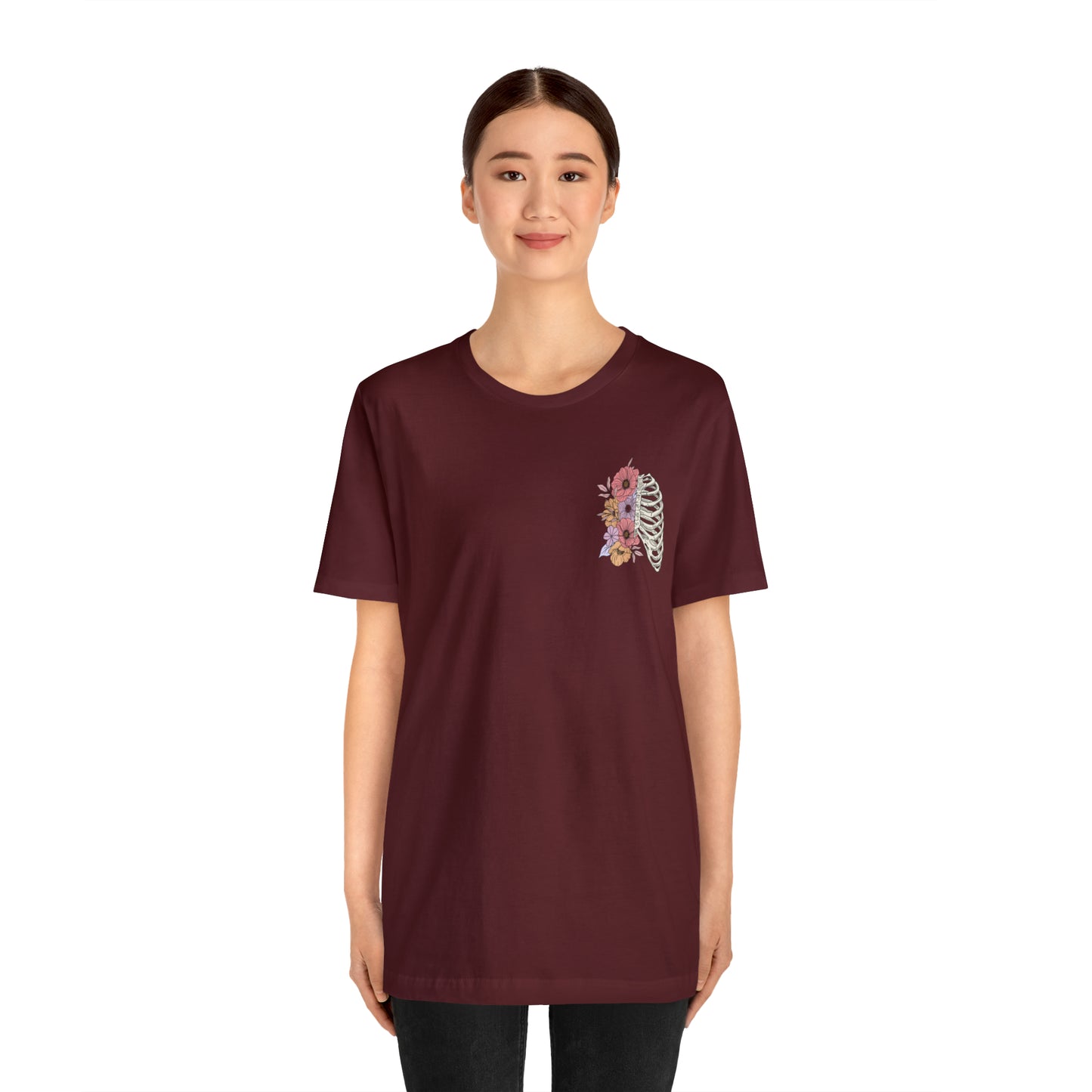 Fall Shirts for Women, Pumpkin Halloween Shirt, Skeleton T Shirt, Pumpkin Tshirt, T531