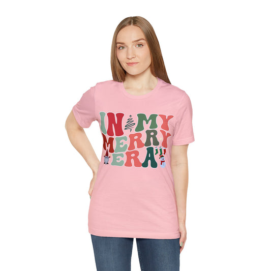 In My Merry Era Shirt, Retro Christmas Shirt, Funny Christmas Shirt, Vintage Christmas Sweater, Christmas Sweatshirts for Women, T855