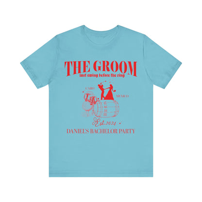 The Groom Bachelor Party Shirts, Groomsmen Shirt, Custom Bachelor Party Gifts, Group Bachelor Shirt, Golf Bachelor Party Shirt, 12 T1605