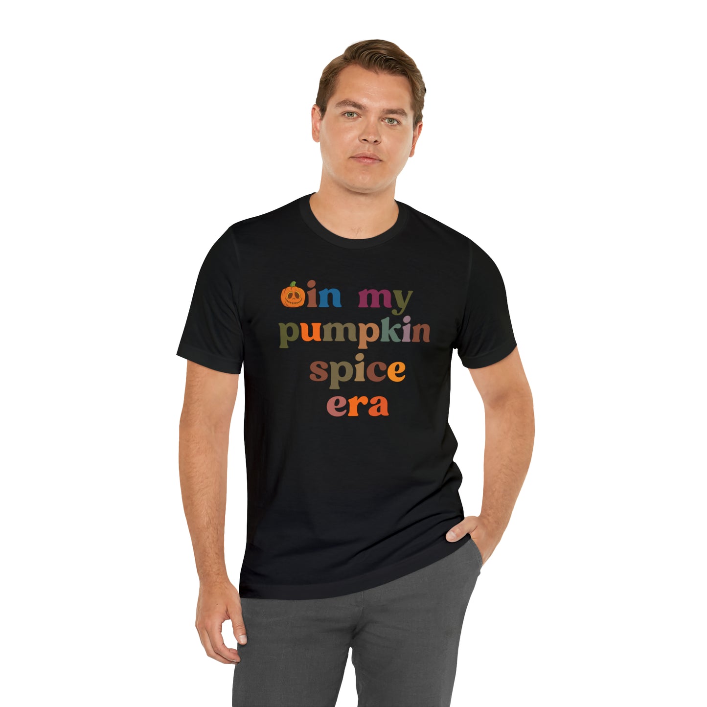 In My Pumpkin Spice Era Shirt, Halloween Pumpkin Shirt, Retro Fall Vibes Pumpkin Shirt, Pumpkin Season Shirt, Hey There Pumpkin Shirt, T783