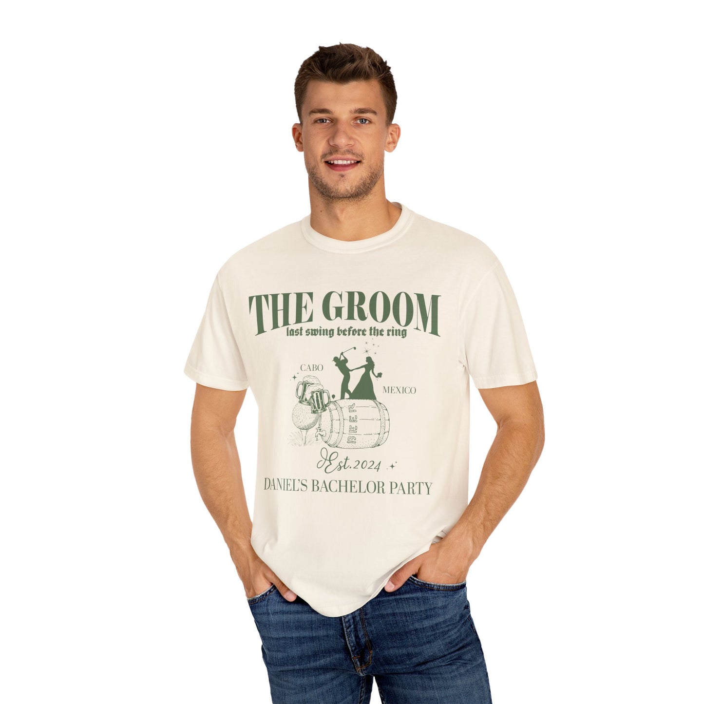 The Groom Bachelor Party Shirts, Groomsmen Shirt, Custom Bachelor Party Gifts, Group Bachelor Shirt, Golf Bachelor Party Shirt, 20 CC1605