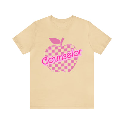 Counselor Shirt, Counselor Appreciation, Counselor Shirts Pink Trendy, School Psychologist T shirt Retro Cute Elementary, T843