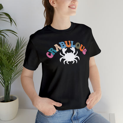 Crab Shirt for Her, Crabulous Shirt, Crab Shirt, Beach Shirt, Summer Vibe Shirt, Crab Hunt Shirt, Sea Life Shirt, Ocean Shirt, T477