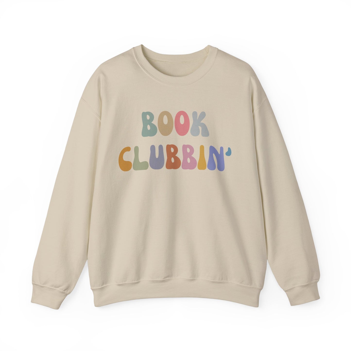 Book Clubbin' Sweatshirt, Librarian Sweatshirt for Bibliophile, Book Lovers Club Sweatshirt, Book Nerd Sweatshirt Bookworm Sweatshirt, S1171