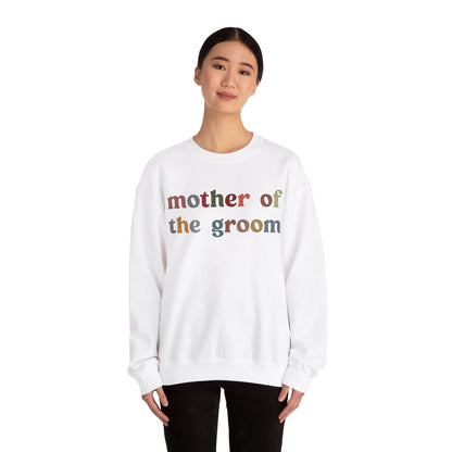Mother of the Groom Sweatshirt, Cute Wedding Gift from son, Engagement Gift, Retro Wedding Gift for Mom, Bridal Party Sweatshirt S1147