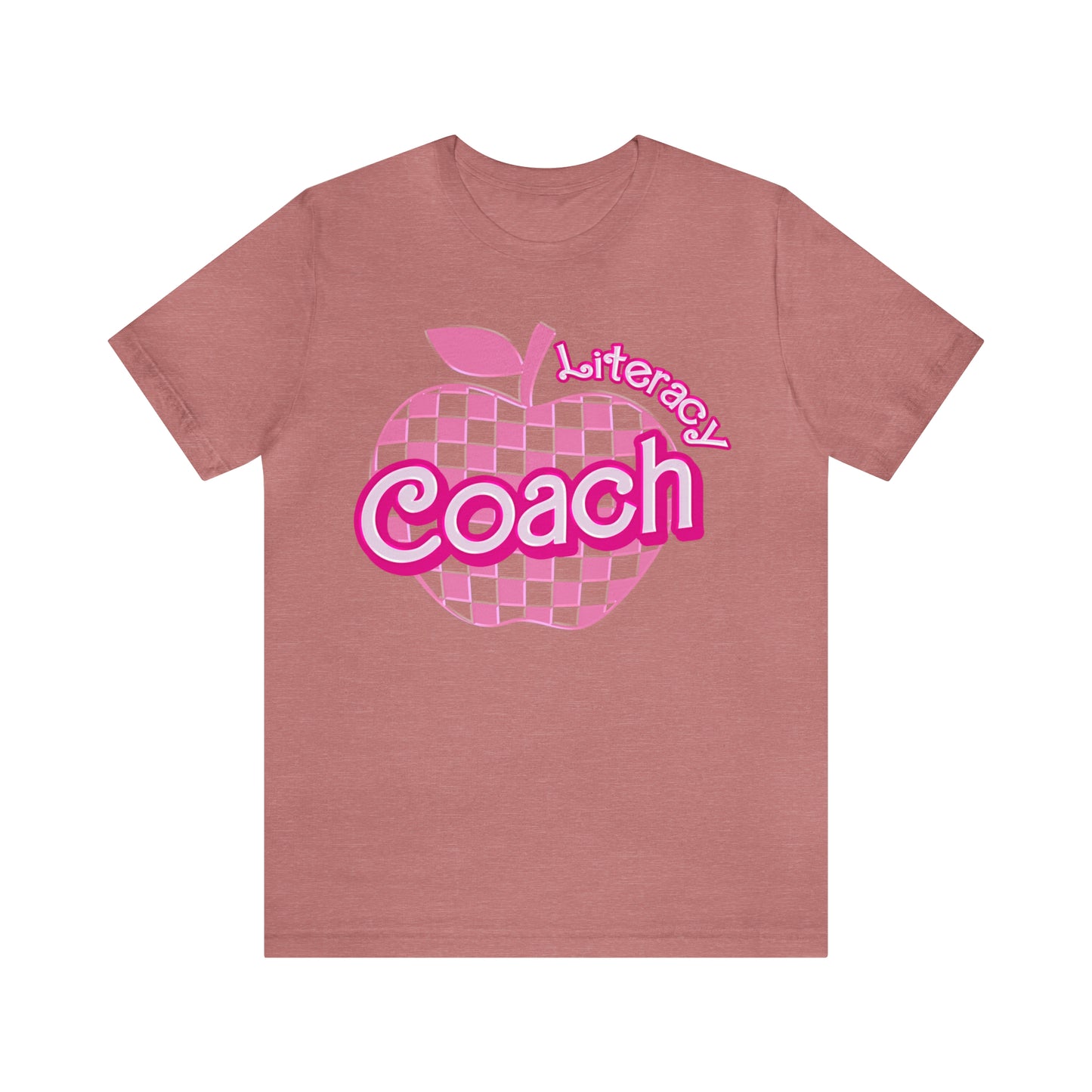 Literacy Coach shirt, Pink Sport Coach Shirt, Colorful Coaching shirt, 90s Cheer Coach shirt, Back To School Shirt, Teacher Gift, T821