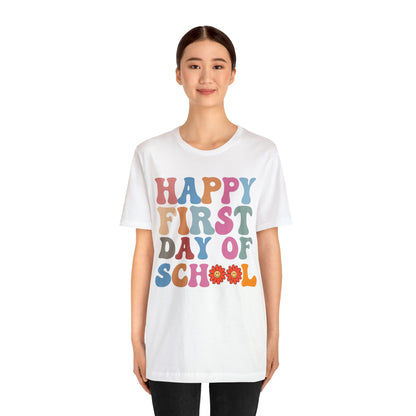 First Day of Class Shirt, Happy First Day Of School Shirt, Back To School Shirt, Retro Teacher Shirt, T501