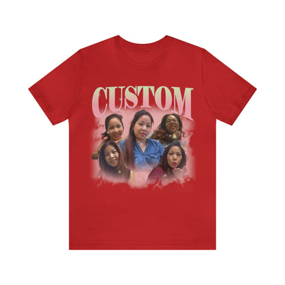 Custom Your Own Bootleg Tee, Retro Custom Bootleg Rap Tee, Custom Your Photo, Insert Your Design, Vintage Graphic 90s Tshirt, T1383