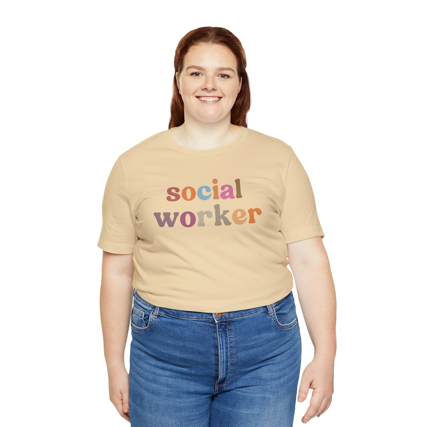 Retro Social Worker Shirt, Social Worker T-shirt for Women, School Social Worker Shirt, Social Worker Gift, T459