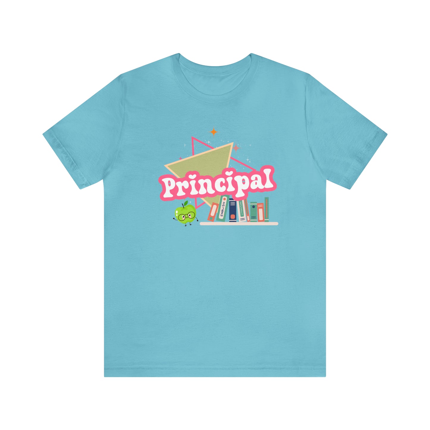 School Principal shirt, school admin shirt, colorful teacher shirt, 90s shirt, 90s teacher shirt, T547