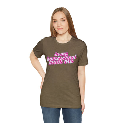 In My Homeschool Mom Era Shirt, Homeschool Teacher Shirt, Teacher Appreciation, Mom Shirt, Homeschool Mama Shirt, Back to School Shirt, T782