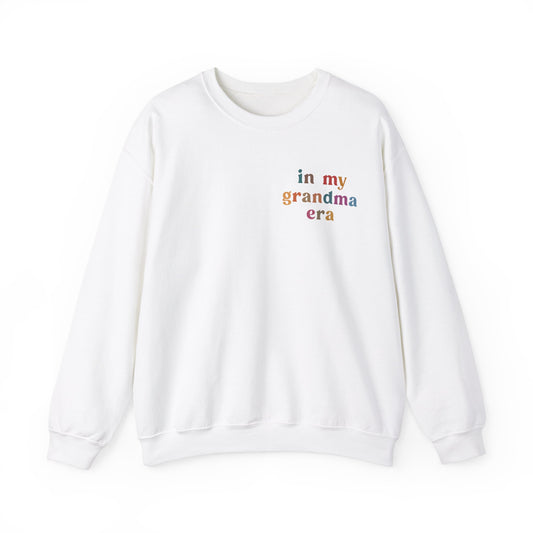 In My Grandma Era Sweatshirt Cool Grandma Sweatshirt, Proud New Grandma Sweatshirt, Funny Grandma Sweatshirt, Best Grandma Sweatshirt, S1118