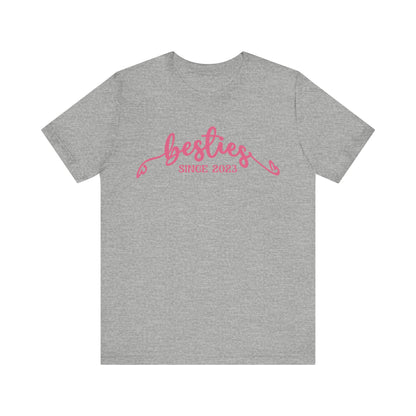 Personalized Best Friends Shirt, Custom Bestie Shirt, Matching Gift for Besties, BFF Shirt for Women, Friendship Gift, Besties Shirt, T1571