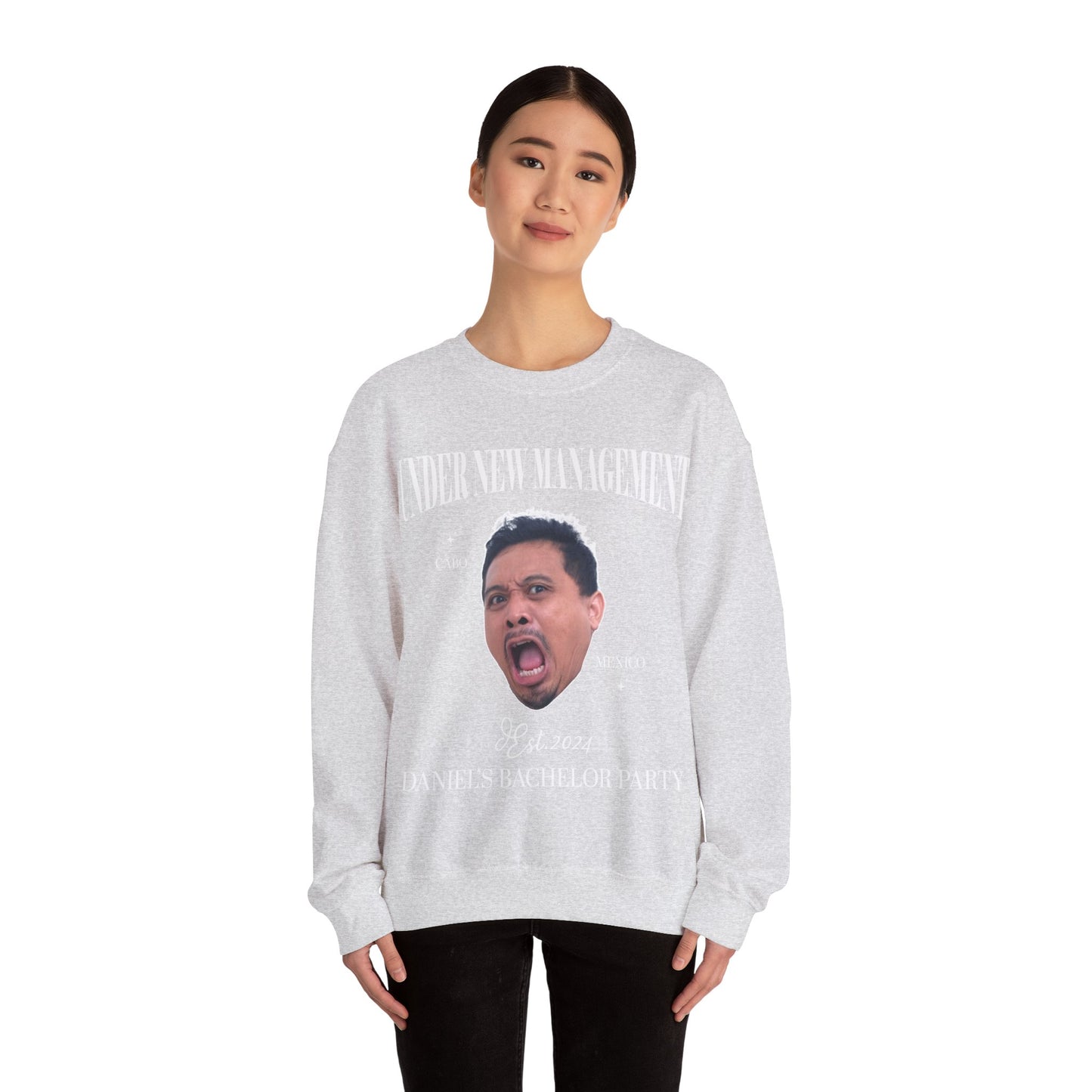 The Groom Bachelor Party Sweatshirt, Groomsmen Sweatshirt Funny Bachelor Sweatshirt Group Bachelor Sweatshirt Funny Face Sweatshirt, 8 S1647