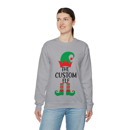 Custom The Elf Sweatshirt, Christmas Elf Sweatshirt, Christmas Family Matching, Christmas Family Matching, Funny Christmas Sweatshirt, S869