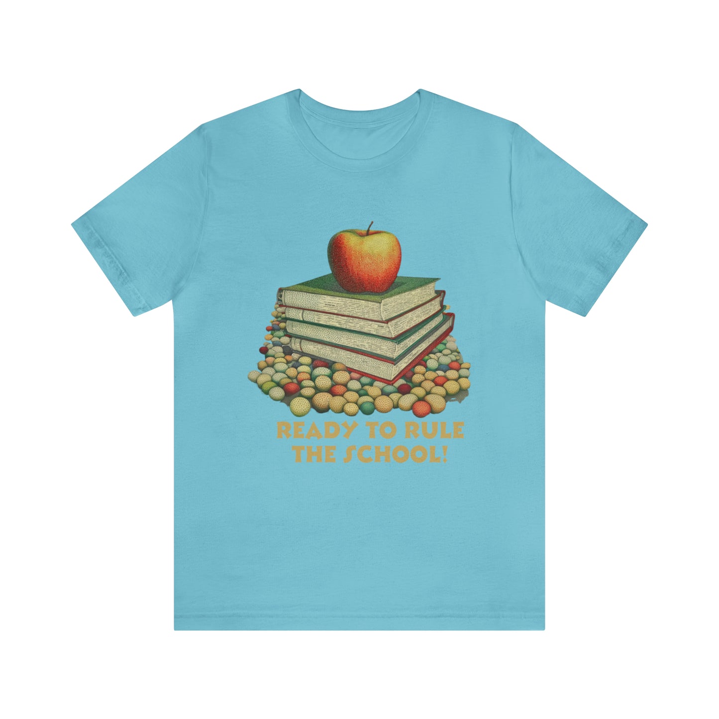 Back to school shirt funny for student - Ready to rule the school, T152