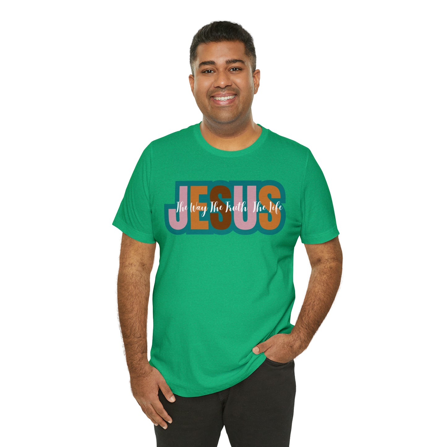 Retro Christian Tshirt, Jesus Tee for Christian Apparel, Christian Shirt for Women, T255