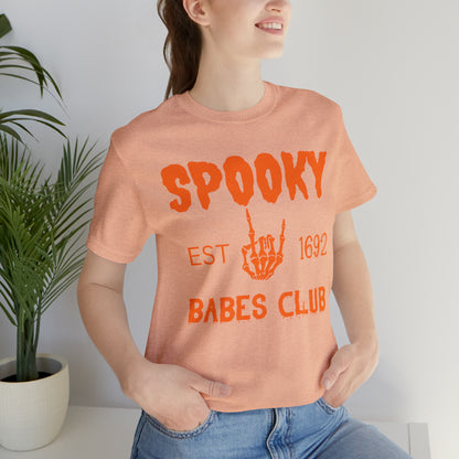 Spooky Skeleton Halloween Shirt, Fall Shirts for Women, Vintage Halloweem Sweatshirt, T599