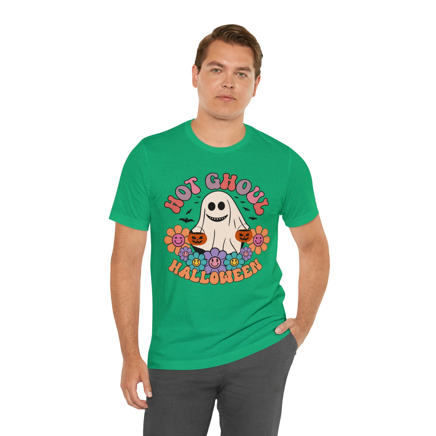 Lets Go Ghouls Shirt, Spooky Season Tee, Retro Halloween Cowgirl Shirt, Cowgirl Halloween Shirt, Vintage Ghost Shirt, T770