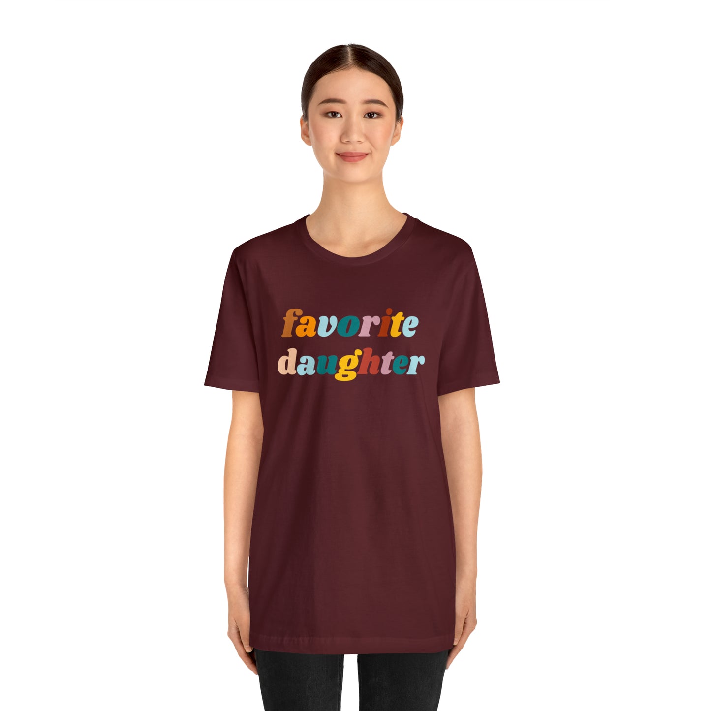 Funny Daughter Gift from Mom, Favorite Daughter Shirt for Daughter, Cute Birthday Gift for Daughter, T230