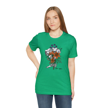 Fall Shirts for Women, Pumpkin Halloween Shirt, Skeleton T Shirt, Pumpkin Tshirt, T532