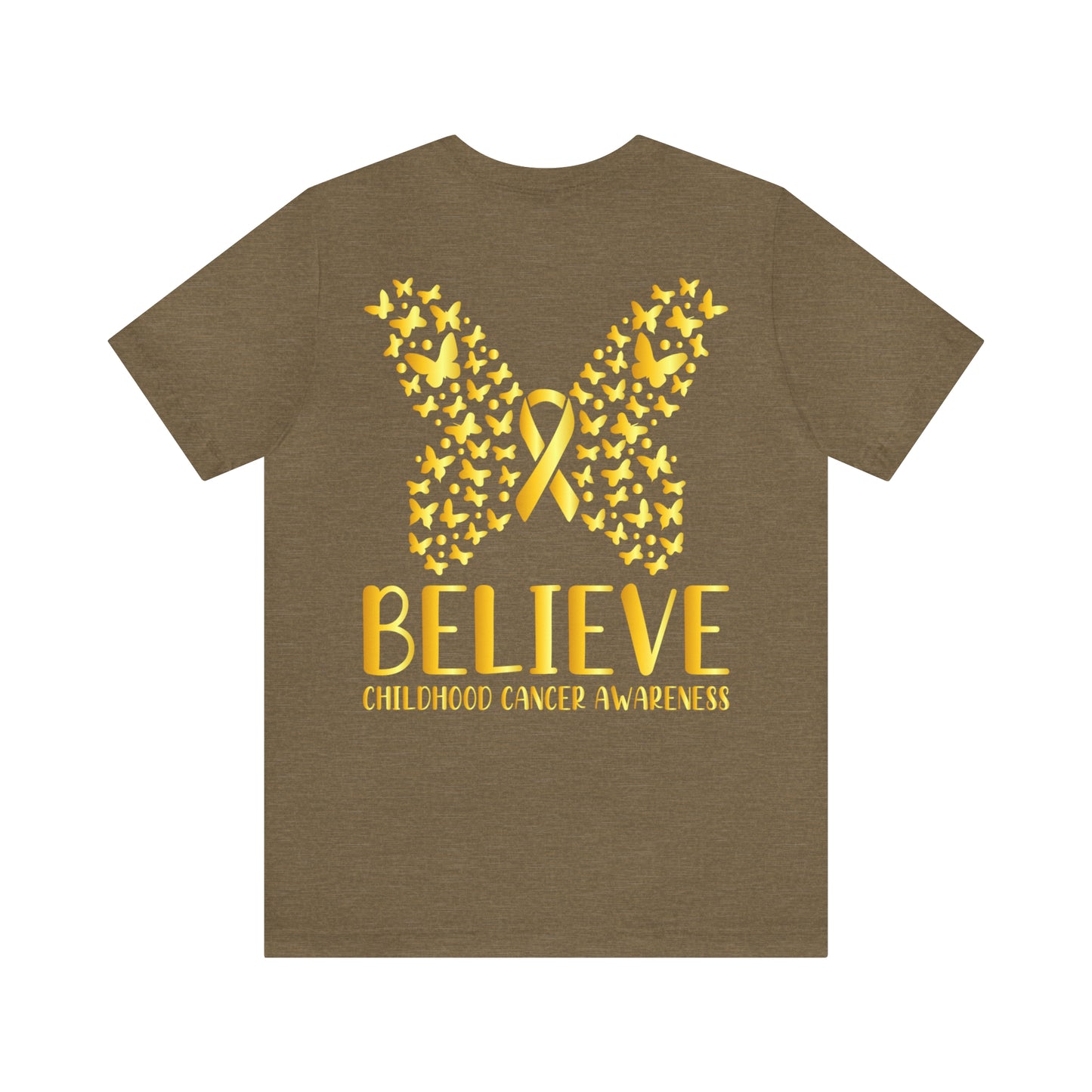 Childhood Cancer Football Shirt, Cancer Survivor Gift, Motivational Shirt, Cancer Fighter Support Shirt, Cancer Warrior, T674